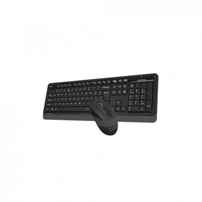 A4 TECH FG1010, Gri, FSTYLER, 2.4Ghz Kablosuz, Türkçe Q, Klavye Mouse Set