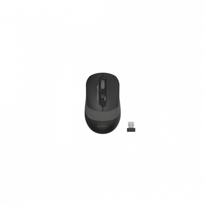 A4 TECH FG10S, Grey, SILENT, FSTYLER, 2,4Ghz Kablosuz, Optik Mouse, 10-15Metre, 4 Buton, Nano Alıcı