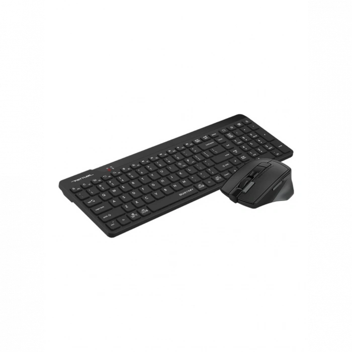 A4 TECH FG2400 AIR2 Siyah, FSTYLER, 2.4Ghz Mini Kablosuz, Türkçe Q, SESSİZ Klavye Mouse Set