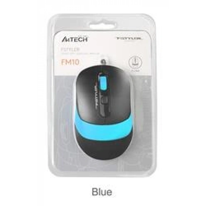 A4 Tech Fm10 Usb Fstyler Mavi Optik 1600 Dpı Mouse