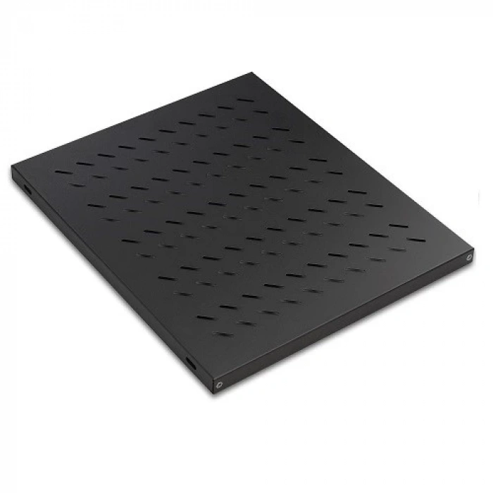 AGER Dikili Tip 19 1U D800mm için Sabit Siyah Raf Modülü AA-SBT80-A-S1