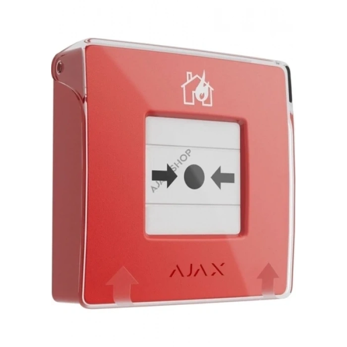 AJAX Manual Call Point Kablosuz Kırbas Buton Kırmızı