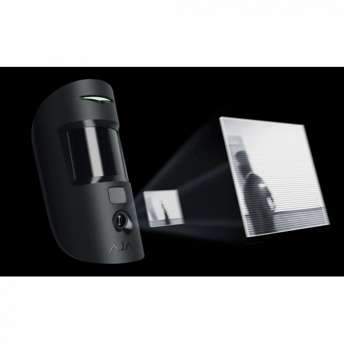 AJAX  MotionCam Kablosuz Kameralı Hareket Dedektörü SİYAH