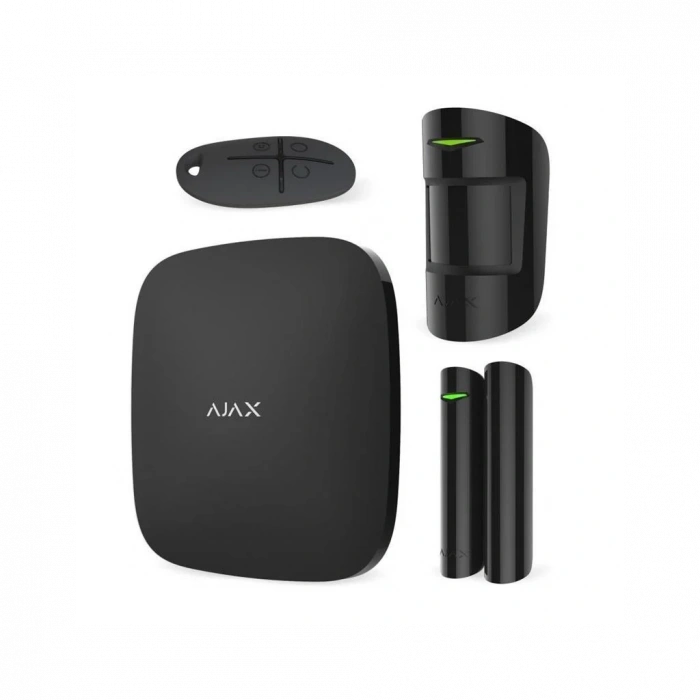 AJAX  StarterKit, Kablosuz, Alarm Kiti, SİYAH