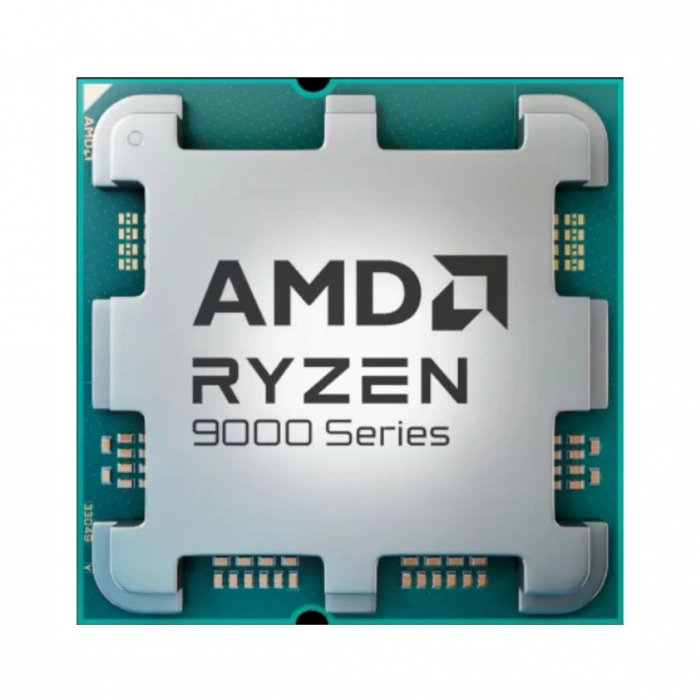 AMD RYZEN 5 9600 6 Core, 3,80-5.20GHz, 38Mb Cache, 65W,  AM5 Soket, TRAY, (Dahili Grafik VAR, Fan YOK)
