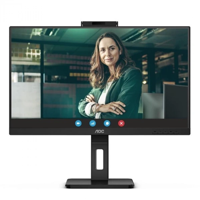 AOC 27 IPS Q27P3QW 4MS 75HZ HDMI-DP KURUMSAL PIVOT WEB KAMERALI MONİTÖR 2560X1440
