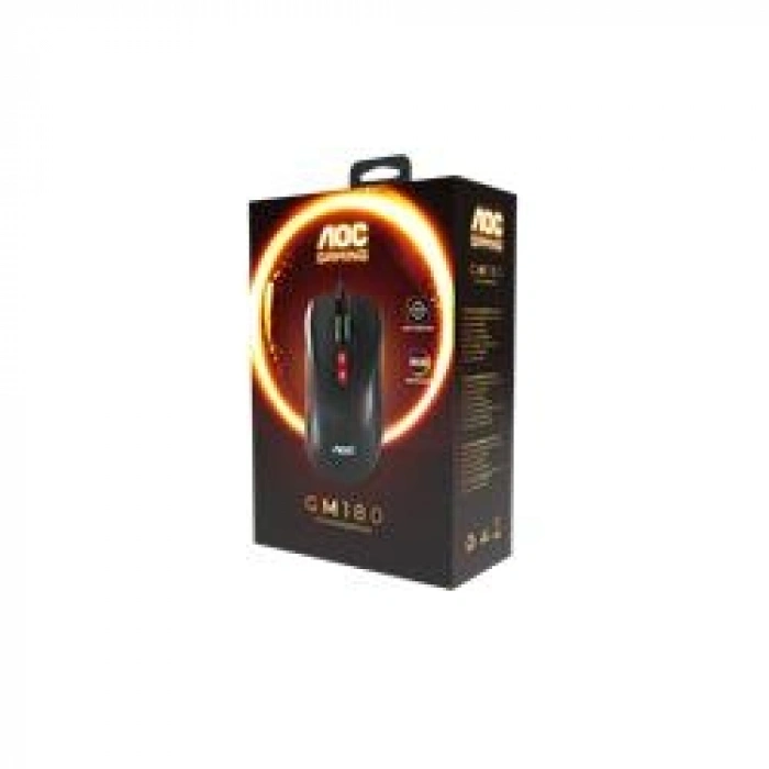 AOC GM180B-LA Kablolu RGB Gaming Mouse