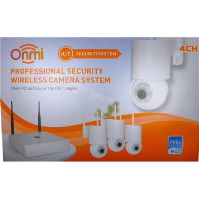 Apronx DSM600 4 Kanal Nvr + 3Mp 4 Kamera Full Color Mik. + 10 Lcd Wifi Set