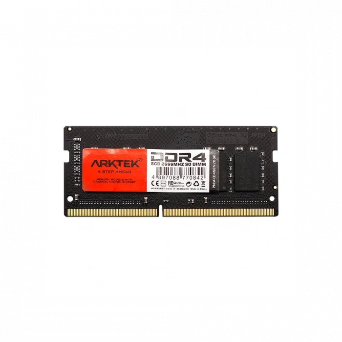 ARKTEK AKD4S8N2666, 8GB, DDR4, 2666Mhz, 1,2V, CL19, Notebook, SODIMM RAM
