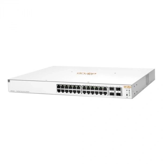 ARUBA 24port 195w FULL PoE Instant On 1930-24G JL683B GIGABIT 4XSFP+ Yönetilebilir Switch RackMount