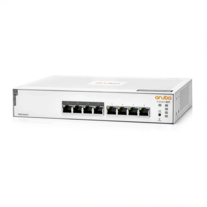 ARUBA 8port Instant On 1830-8G JL811A GIGABIT 65W 4port POE SWITCH
