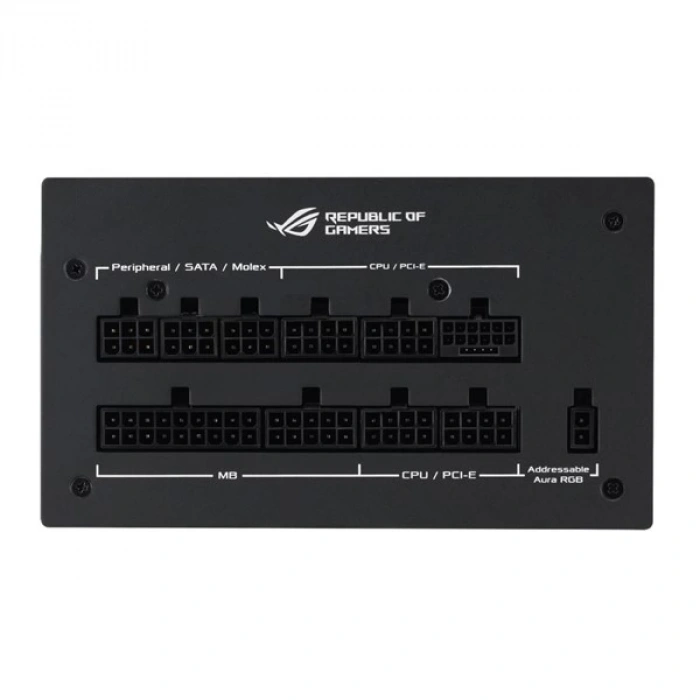 ASUS 1200W 80+ GOLD ROG STRIX AURA EDITION 1200G PCIE 5.0 TAM MODÜLER POWER SUPPLY