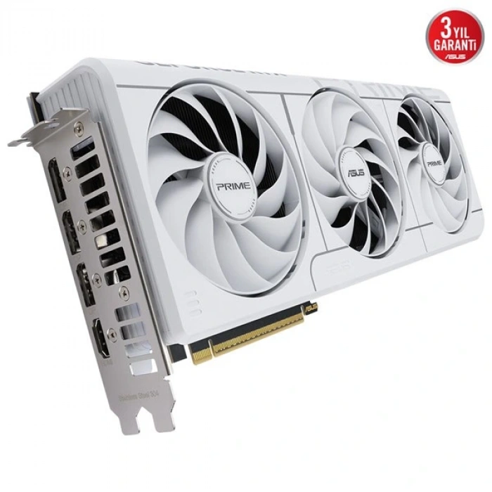 ASUS 12GB PRIME RTX5070-O12G WHITE GDDR7 HDMI-DP PCIE 5.0 BEYAZ