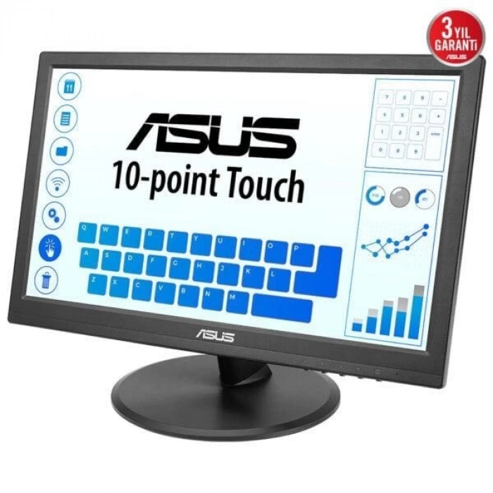 ASUS 15.6 IPS DOKUNMATIK VT169HE 5MS 60HZ HDMI TAŞINABİLİR MONİTÖR 1920X1080