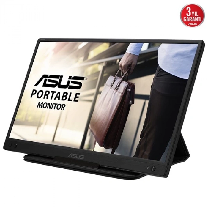 ASUS 15.6 IPS ZENSCREEN MB166C 5MS 60Hz TYPE-C Taşınabilir USB Monitör (1920 X 1080)