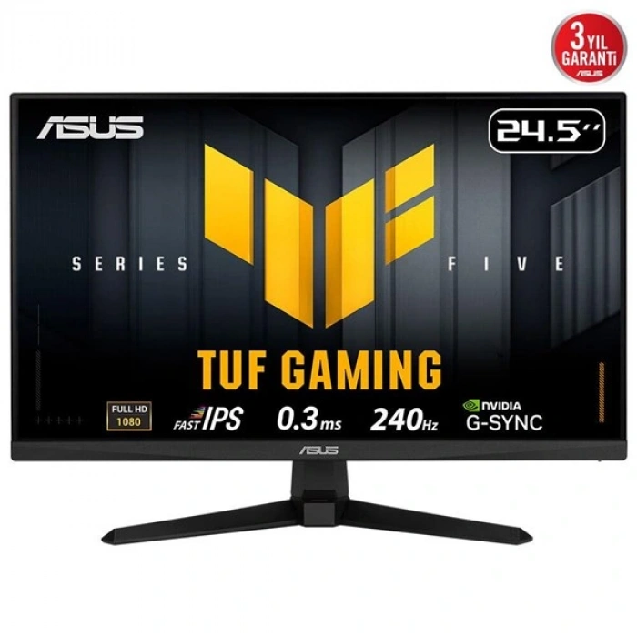 ASUS 24.5 FAST IPS TUF GAMING VG259QM5A 0.3MS 240hz HDMI-DP Gaming Monitör (1920 X 1080)