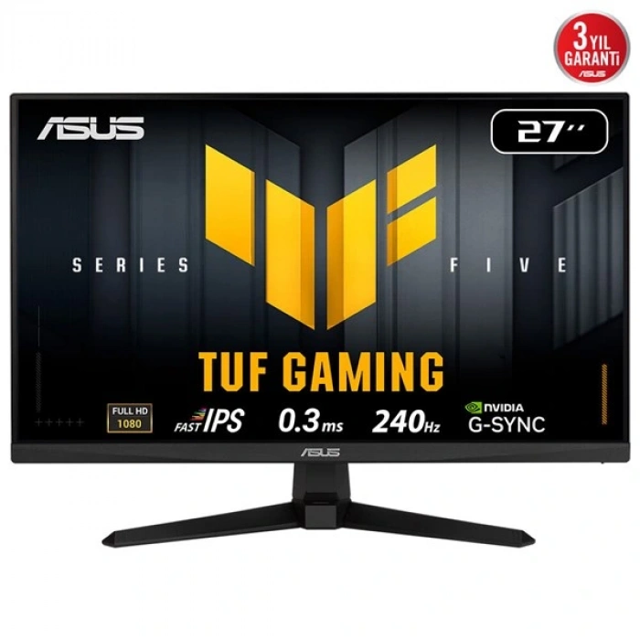 ASUS 27 FAST IPS TUF GAMING VG279QM5A 0.3MS 240hz HDMI-DP Gaming Monitör (1920 X 1080)