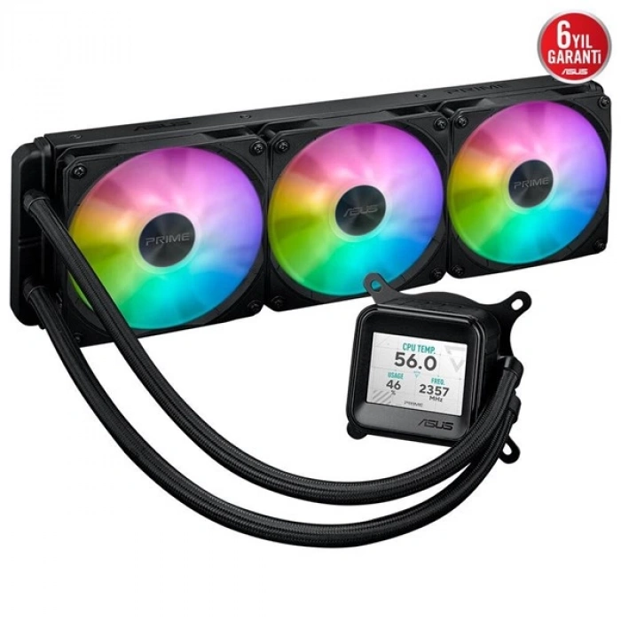 ASUS 360MM PRIME LC LCD ARGB AM5-1851P SIVI SOĞUTMALI İŞLEMCİ FANI