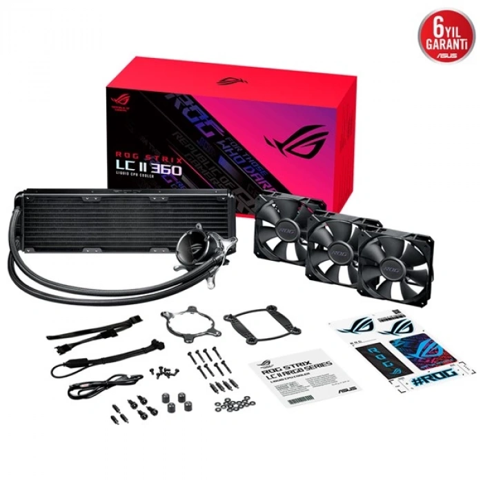 ASUS 360MM ROG STRIX LC II ARGB AM5-1700P SIVI SOĞUTMALI İŞLEMCİ FANI