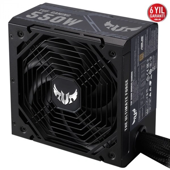 ASUS 550W 80+ BRONZE TUF GAMING 550B 13.5cm Fanlı Power Supply