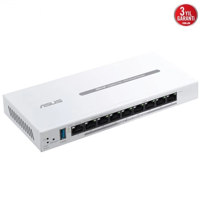 ASUS 8port EXPERTWIFI EBG19P GIGABIT POE VPN ROUTER
