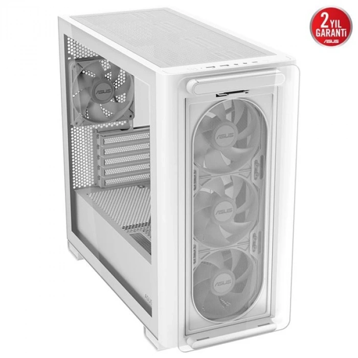 ASUS A23 PLUS 4-RGB FANLI GAMING MID-TOWER PC KASASI BEYAZ