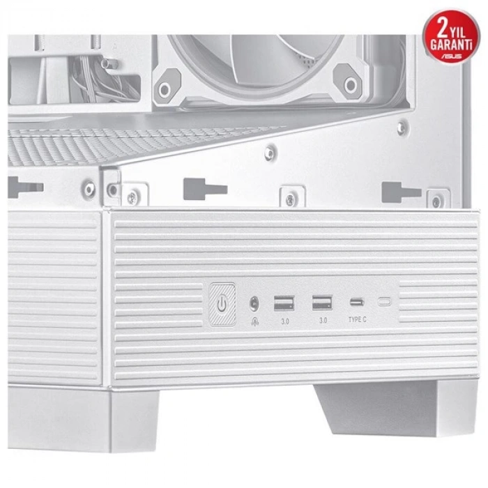 ASUS A31 PLUS TG ARGB GAMING MID-TOWER PC KASASI BEYAZ