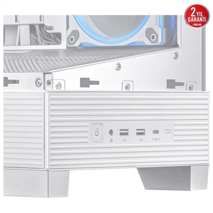 ASUS A31 PLUS TG ARGB GAMING MID-TOWER PC KASASI BEYAZ