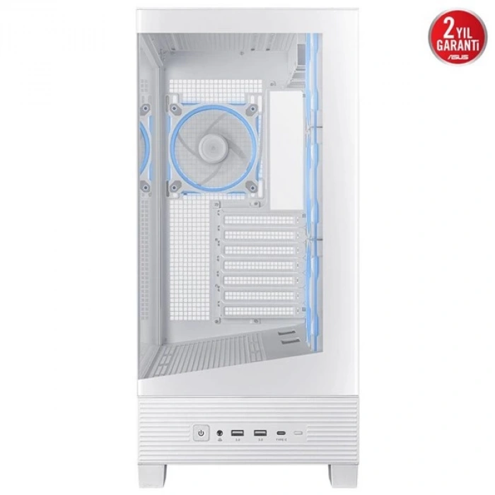 ASUS A31 PLUS TG ARGB GAMING MID-TOWER PC KASASI BEYAZ