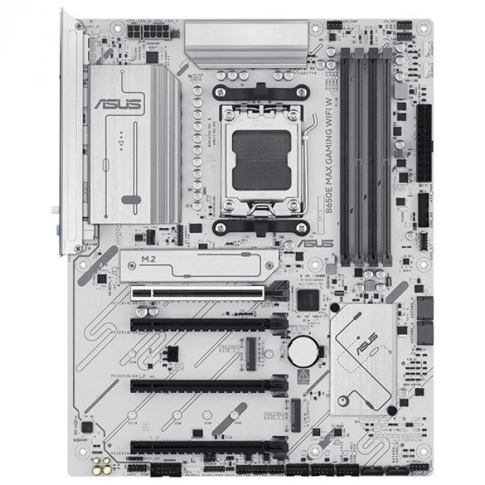 ASUS B650E MAX GAMING WIFI6E W DDR5 HDMI DP PCIE 5.0 AM5 ATX BEYAZ