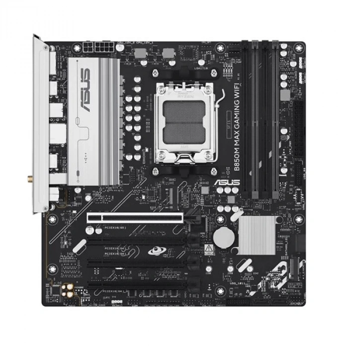 ASUS B850M MAX GAMING WIFI6 DDR5 HDMI-DP TYPEC PCIE 5.0 AM5 MATX