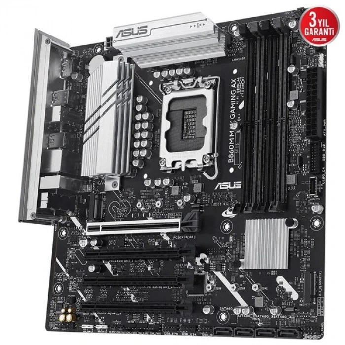 ASUS B860M MAX GAMING AX WIFI6 DDR5 HDMI-DP TYPEC PCIE 5.0 1851P MATX