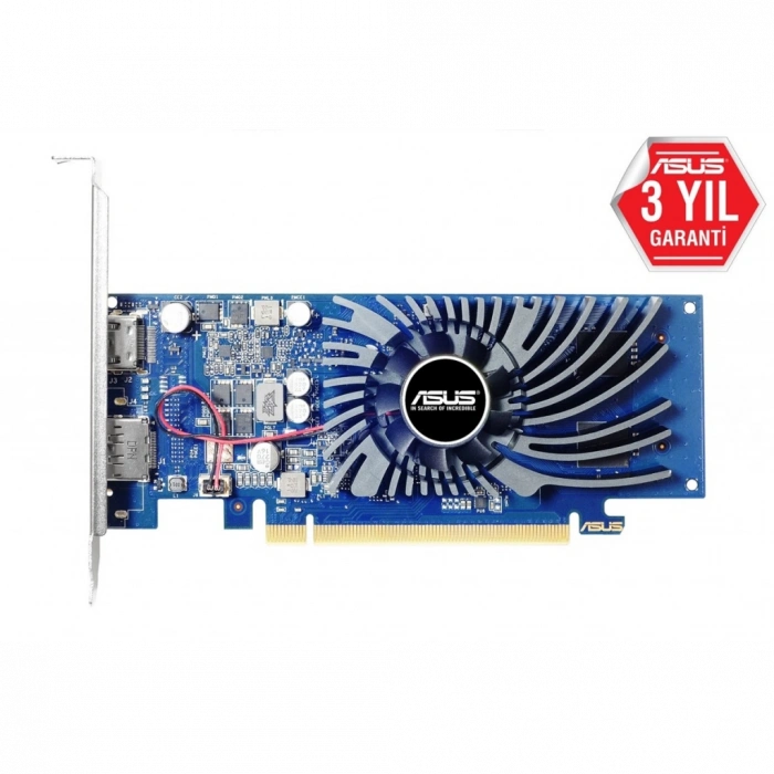 ASUS GT1030-2G-BRK, 2Gb, GDDR5, 64Bit, 1xHDMI, 1xDP, GAMING Ekran Kartı