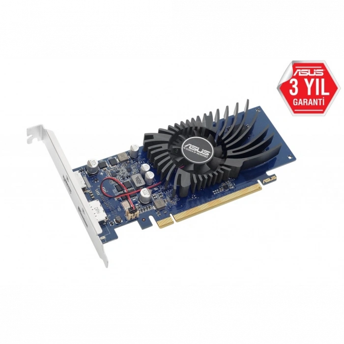 ASUS GT1030-2G-BRK, 2Gb, GDDR5, 64Bit, 1xHDMI, 1xDP, GAMING Ekran Kartı