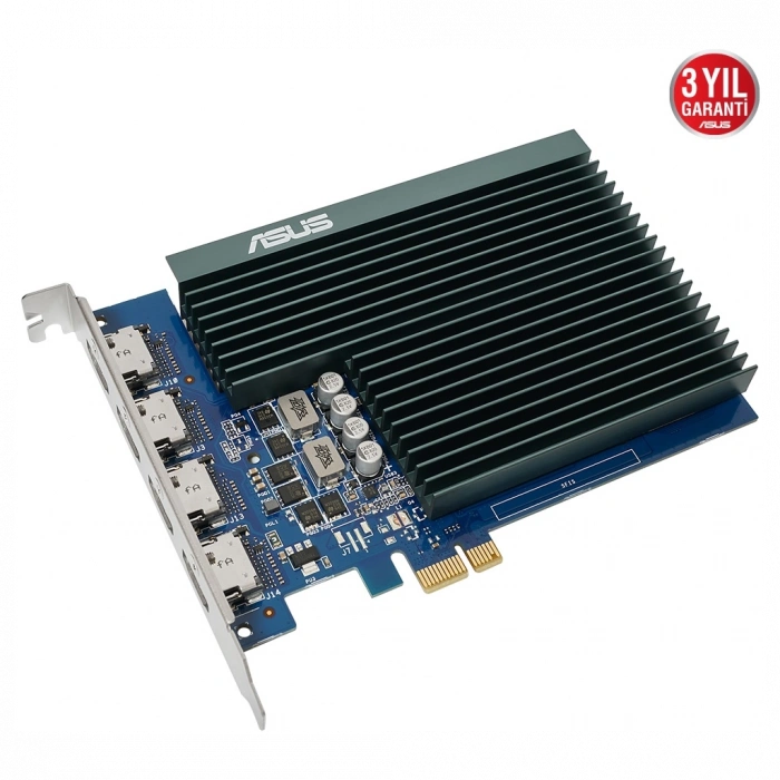 ASUS GT730-4H-SL-2GD5, 2Gb, GDDR5, 64Bit, 4xHDMI Ekran Kartı