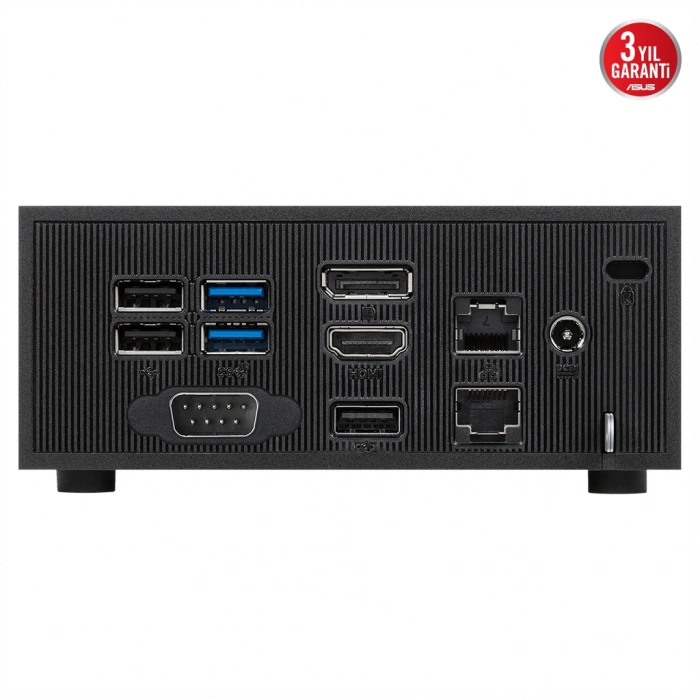 ASUS Mini PC PN42-SN0285AV, Intel Processor N100, 4Gb Ram, 128Gb M.2 SSD, DP, HDMI, VGA, COM, USB, Paylaşımlı Ekran Kartı, Wi-Fi6E, Windows 11 Pro, MFF MiniPC