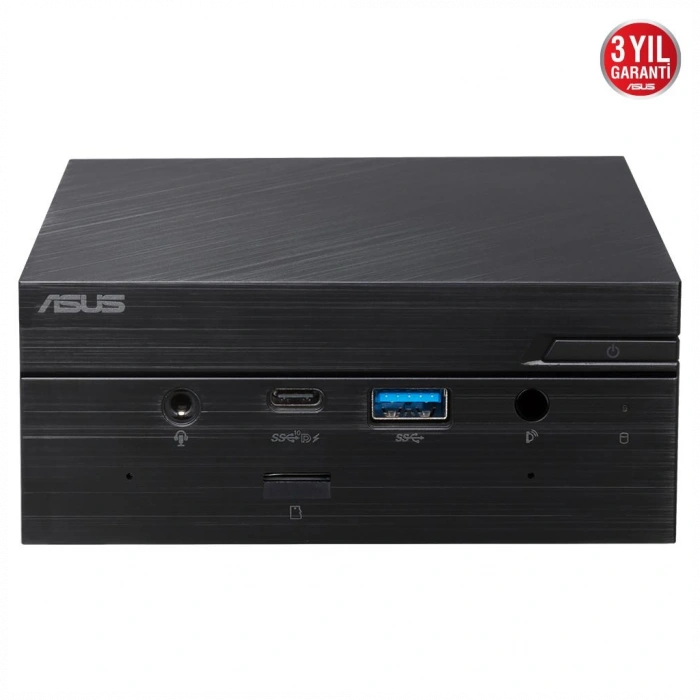 ASUS Mini PC PN51-S1-B-B5285MD, AMD Ryzen 5 5500U, 8Gb Ram, 256Gb SSD, Paylaşımlı Ekran Kartı, Wi-Fi, Bluetooth, FreeDos, MFF MiniPC
