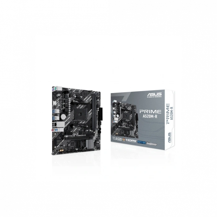 ASUS PRIME A520M-R, 2xDDR4, 1x M.2, HDMI, AM4 Soket Anakart