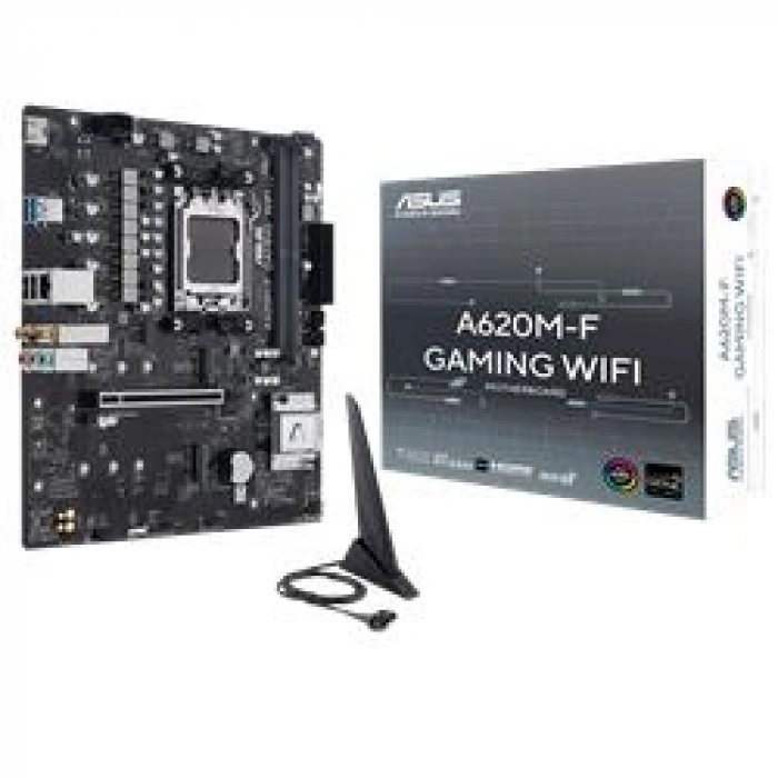 Asus Prime A620M-F GAMING WIFI 8000MHz DDR5 Soket AM5 M.2 HDMI mATX Anakart