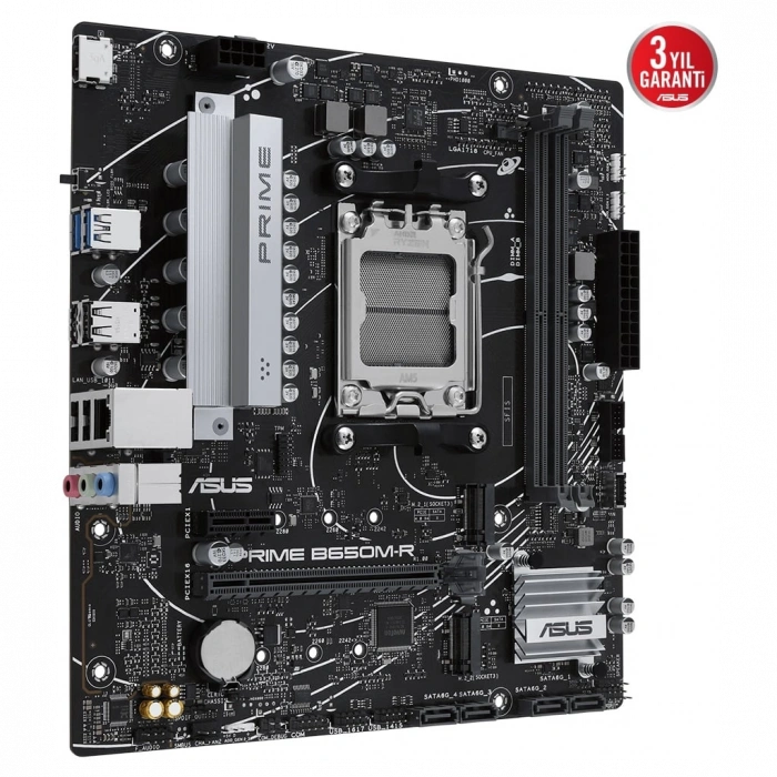 ASUS PRIME B650M-R, 2xDDR5, 2x M.2, HDMI, AM5 Soket Anakart