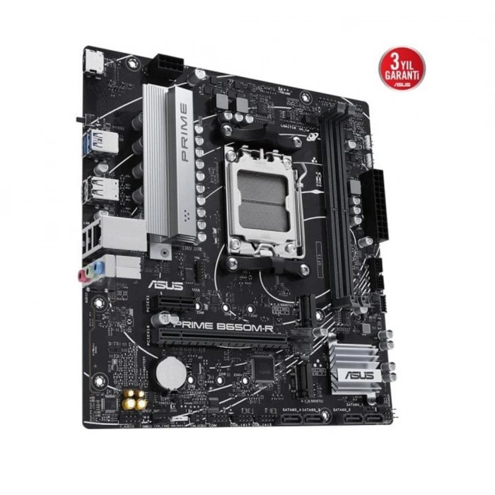 Asus Prime B650M-R 7200MHz (OC) DDR5 Soket AM5 M.2 HDMI mATX Anakart
