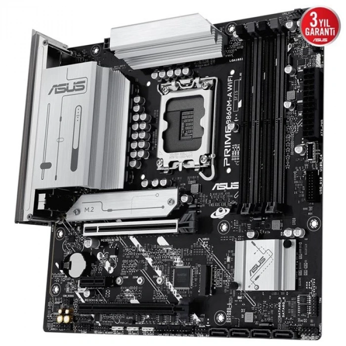 ASUS PRIME B860M-A WIFI7 DDR5 HDMI-DP PCIE 5.0 1851p mATX
