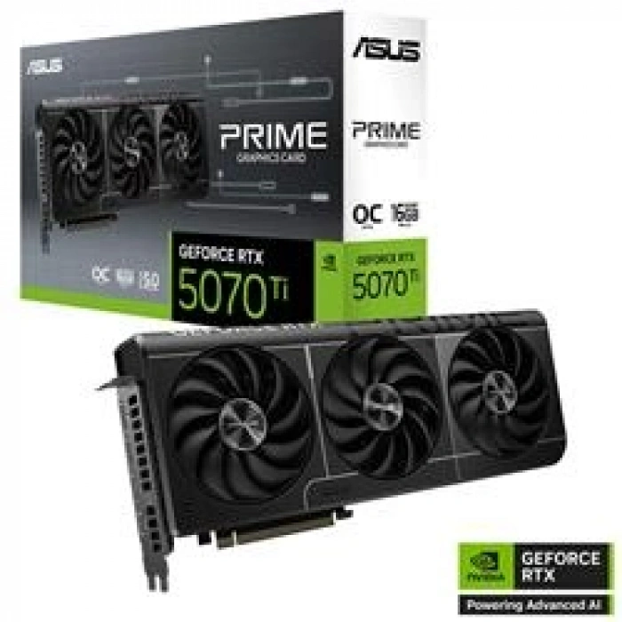 Asus Prime GeForce RTX5070Ti OC 16GB GDDR7 256 Bit DLSS 4 PRIME-RTX5070TI-O16G Ekran Kartı