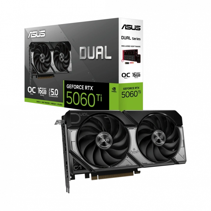 ASUS PRIME-RTX5060TI-O16G, 16Gb, 128Bit, GDDR7, 1xHDMI, 3xDP GAMING Ekran Kartı
