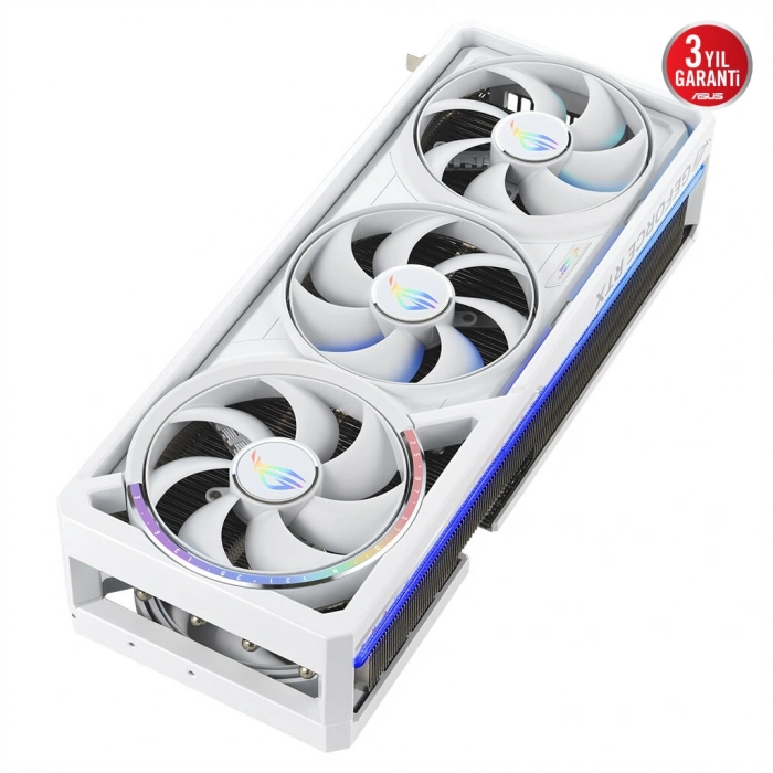 ASUS ROG-ASTRAL-RTX5080-O16G-WHITE, 16Gb, 256Bit, GDDR7, 2xHDMI, 3xDP GAMING Ekran Kartı