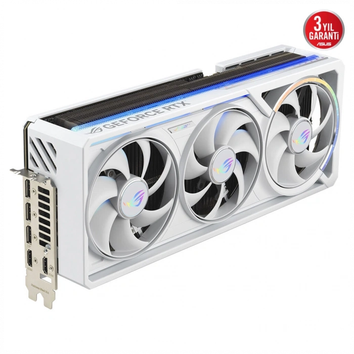 ASUS ROG-ASTRAL-RTX5080-O16G-WHITE, 16Gb, 256Bit, GDDR7, 2xHDMI, 3xDP GAMING Ekran Kartı