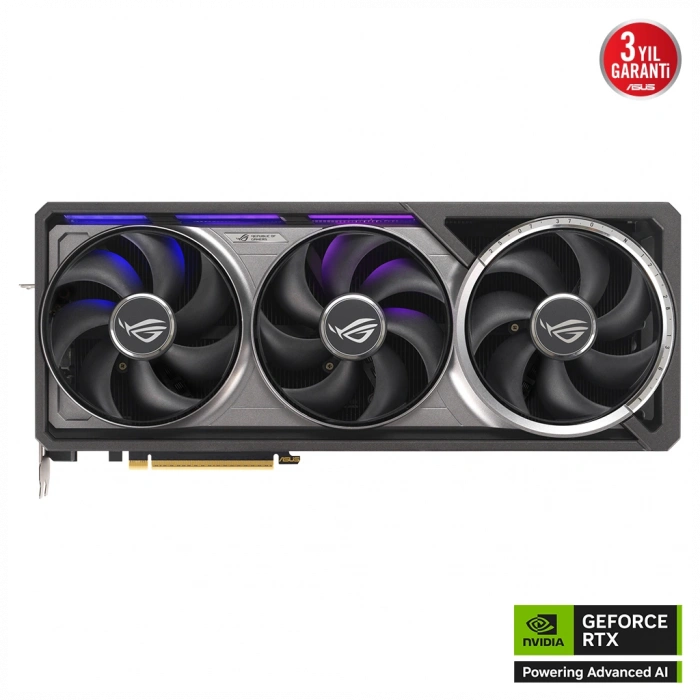 ASUS ROG-ASTRAL-RTX5090-O32G-GAMING, 32Gb, 512Bit, GDDR7, 2xHDMI, 3xDP GAMING Ekran Kartı