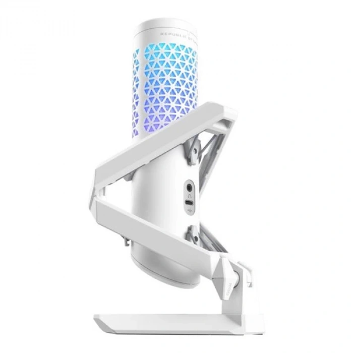 ASUS ROG CARNYX PROFESYONEL RGB YAYINCI MIKROFON BEYAZ