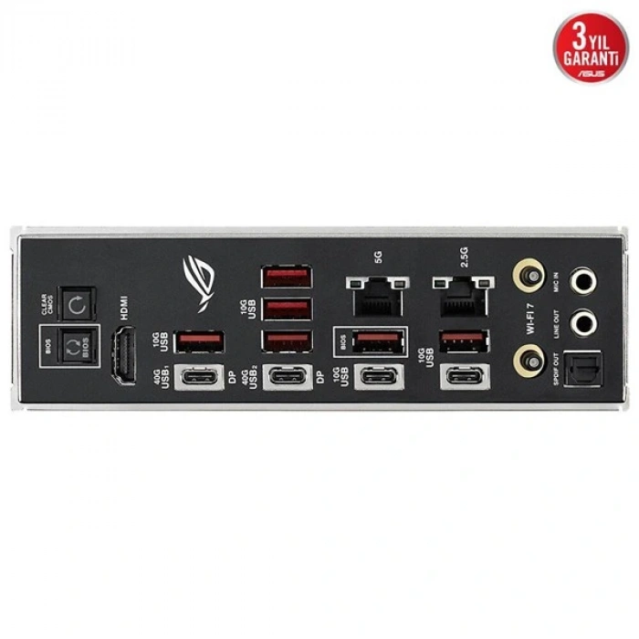 ASUS ROG CROSSHAIR X870E HERO BTF WIFI7 DDR5 HDMI-DP TYPEC PCIE 5.0 AM5 ATX