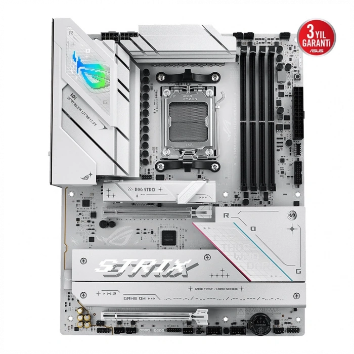 ASUS ROG STRIX B850-A GAMING WIFI, 4xDDR5, 4x M2, HDMI, DP, 2xType-C, Wi-Fi 7, Bluetooth v5.4, AM5 Soket GAMING Anakart